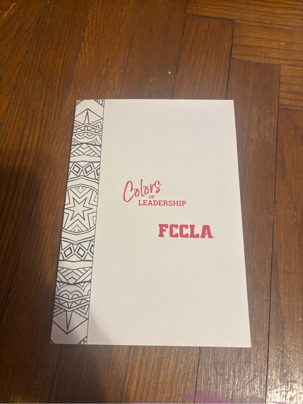Fccla notebook/colorbook